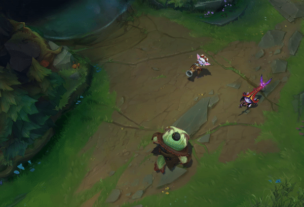 clip of support gameplay